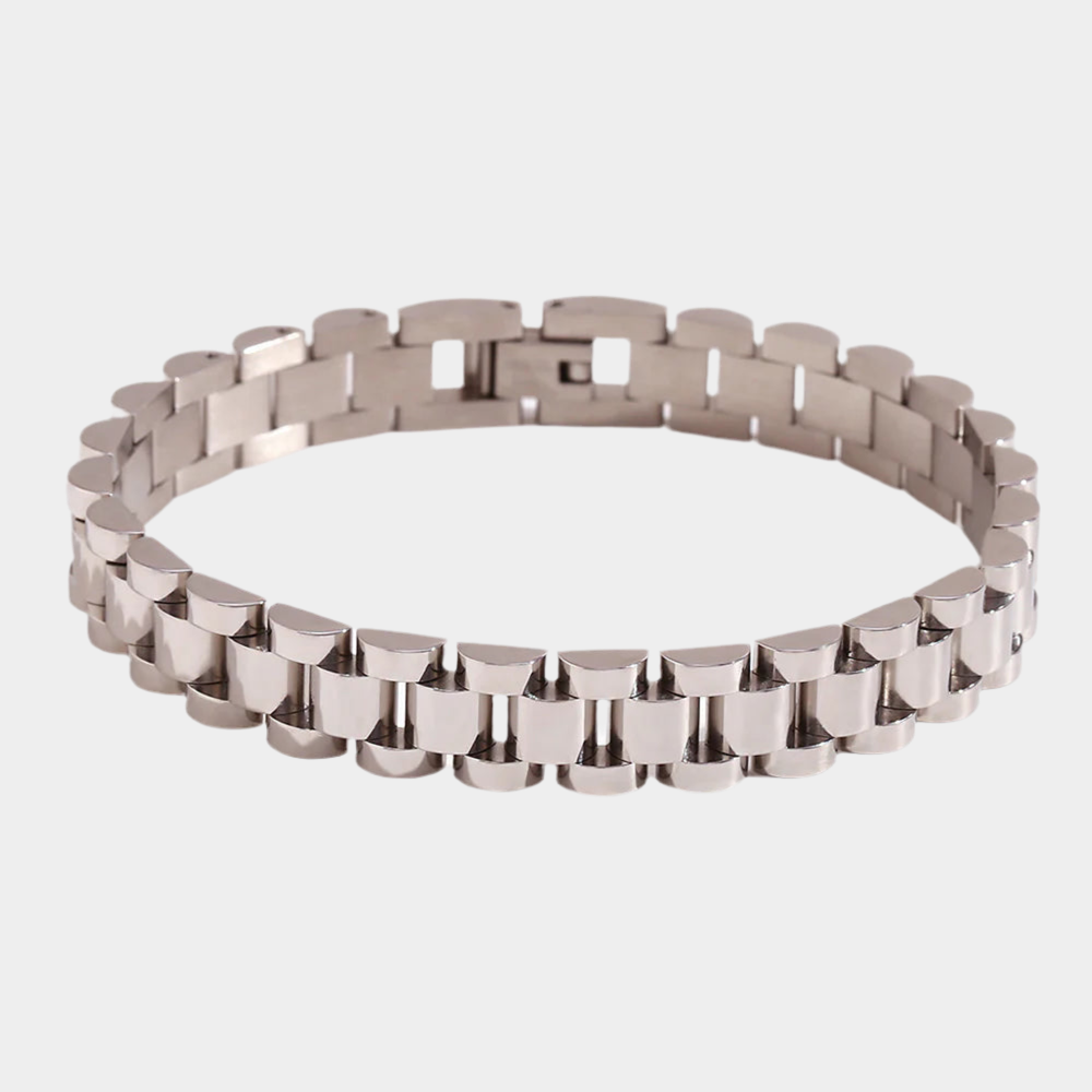 Ariadne silver watch strap bracelet.