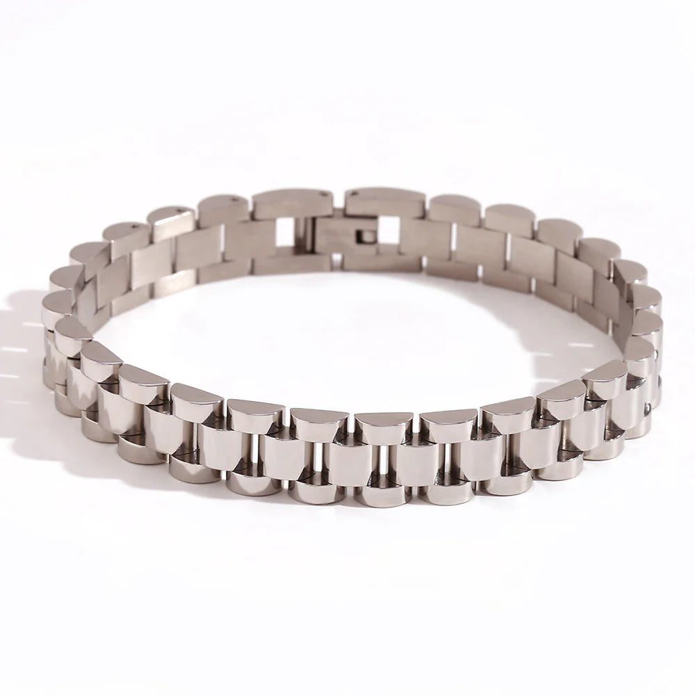 Ariadne silver watch strap bracelet.