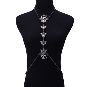 Diamond luxury body chain