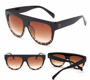 Leopard darling gradient sunglasses